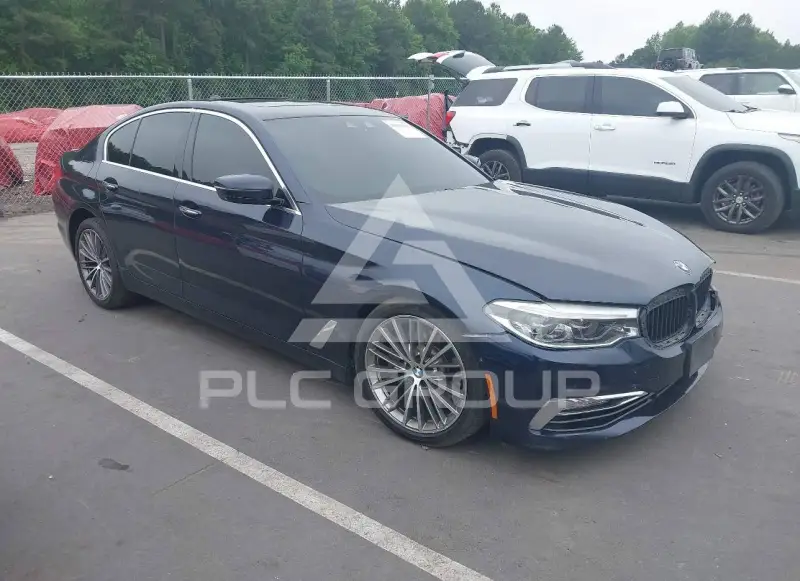 2017 BMW 540 фото