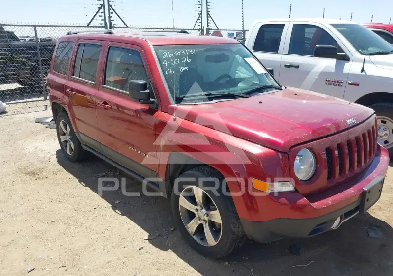2017 Jeep PATRIOT фото