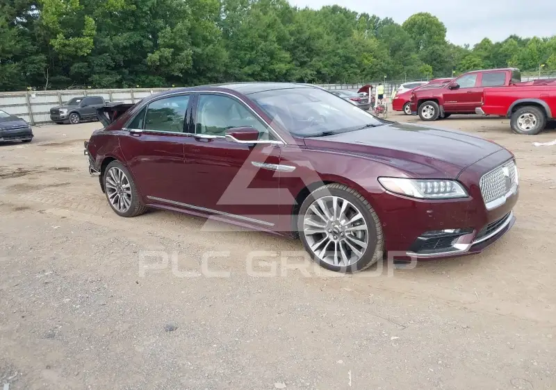 2017 Lincoln Continental фото