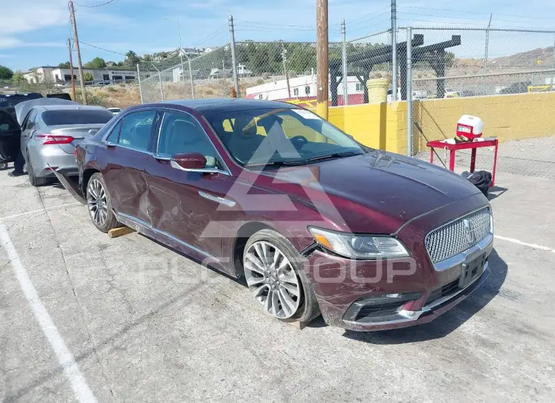 2017 Lincoln Continental фото