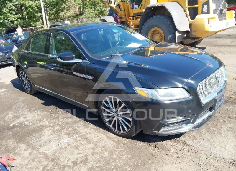 2017 Lincoln Continental фото