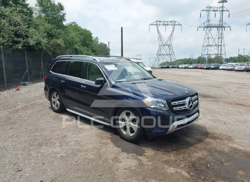 2017 Mercedes Benz Gls 450 фото