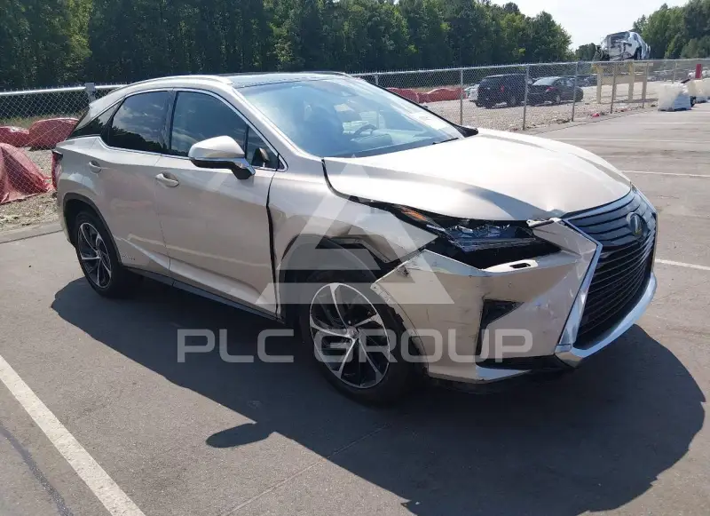 2017 Lexus RX450 фото