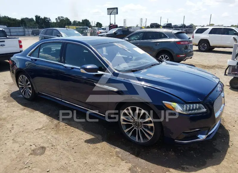 2019 Lincoln Continental фото