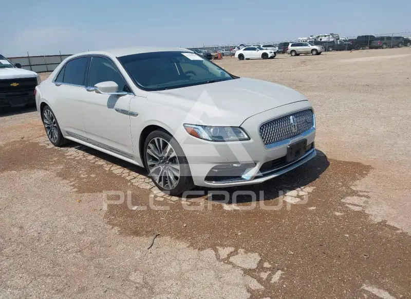 2019 Lincoln Continental фото