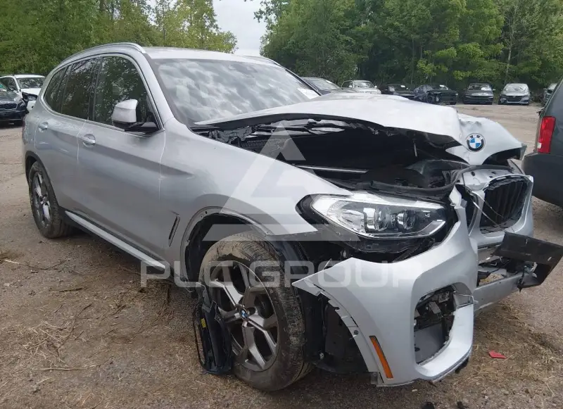 2021 BMW X3 VIN: 5UXTY5C02M9F40158 из США - PLC Group