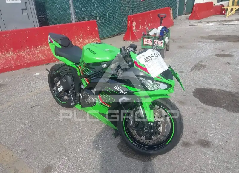 2023 Kawasaki ZX636 фото