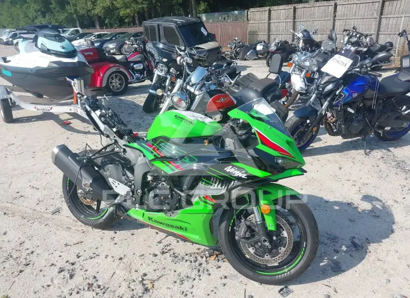 2024 Kawasaki ZX636 фото