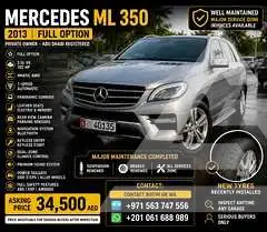 2013 Mercedes Benz M-Class
