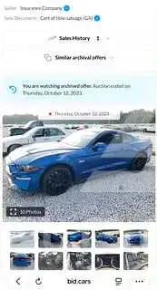 2018 Ford MUSTANG