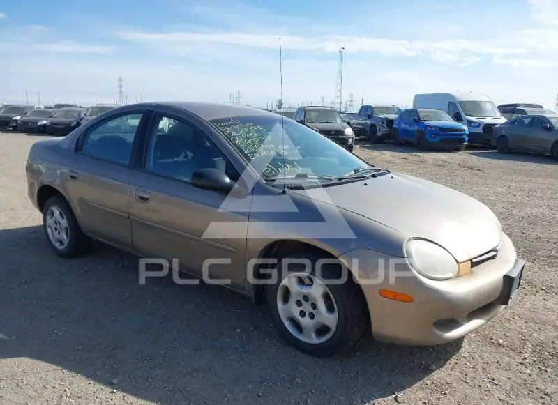 2000 Chrysler Neon фото