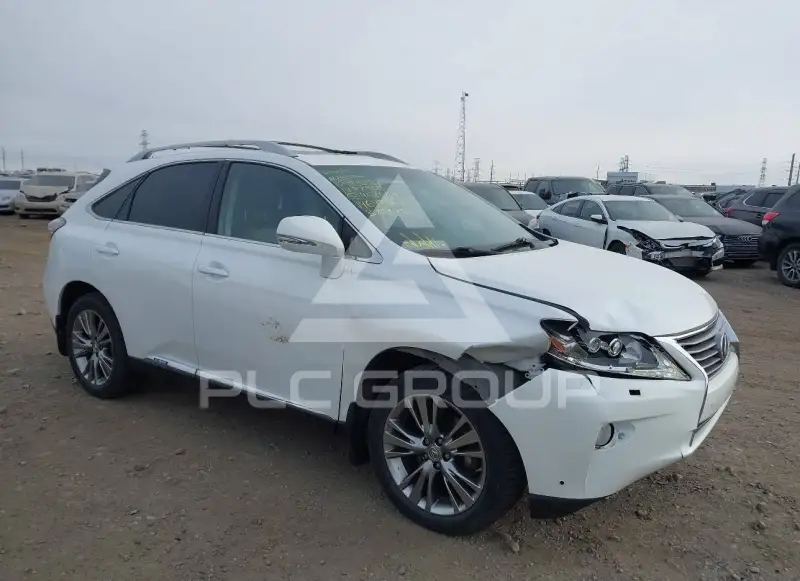 2014 Lexus RX450 VIN: JTJBC1BA6E2452684 from the USA - PLC Group
