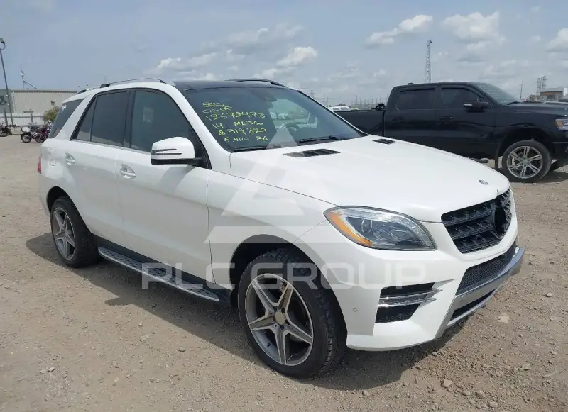 2014 Mercedes Benz Ml 350 фото
