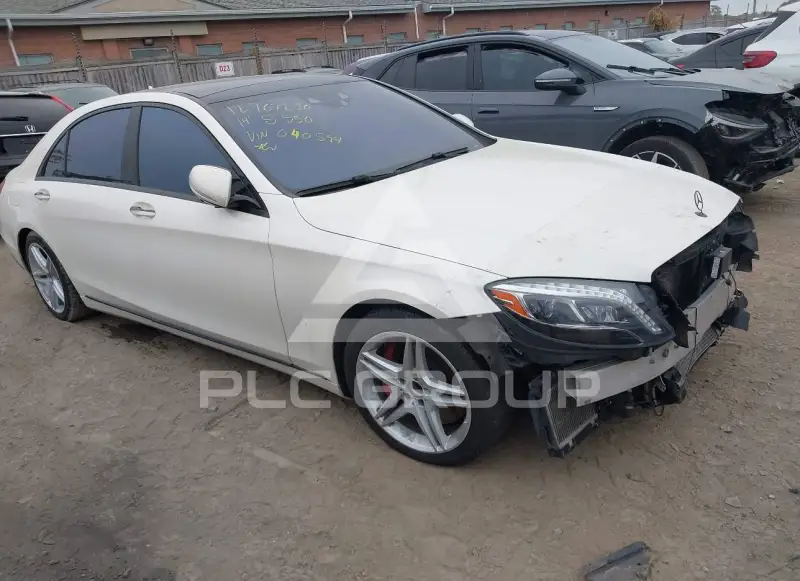 2014 Mercedes Benz S 550 фото