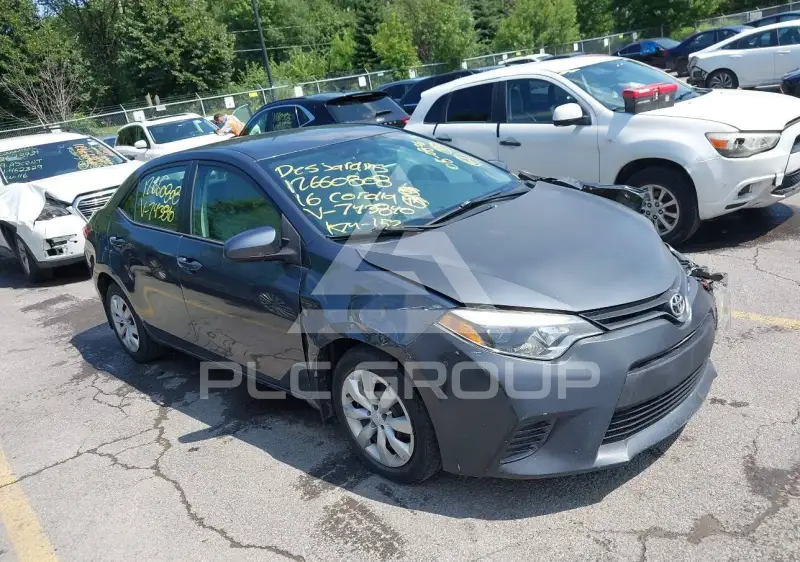 2016 Toyota COROLLA фото