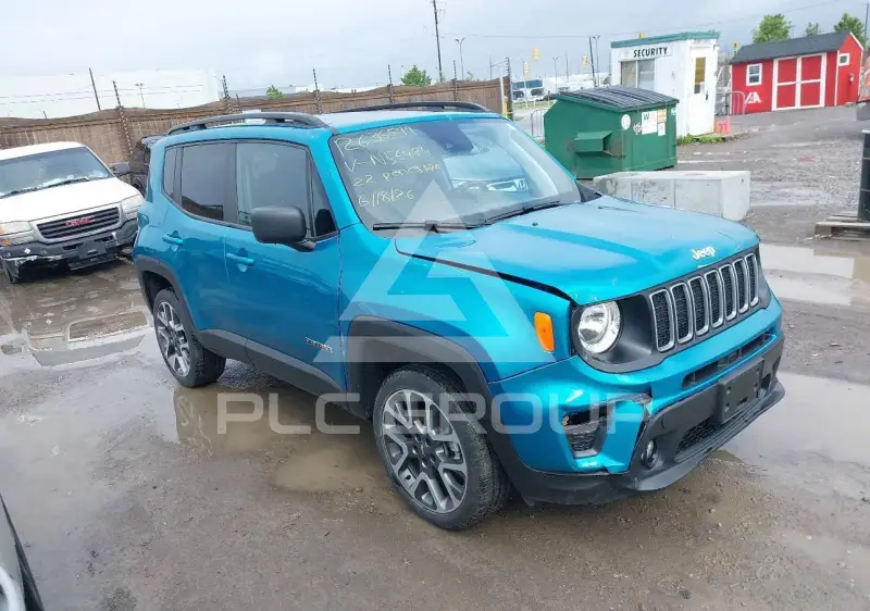 2022 Jeep Renegade фото