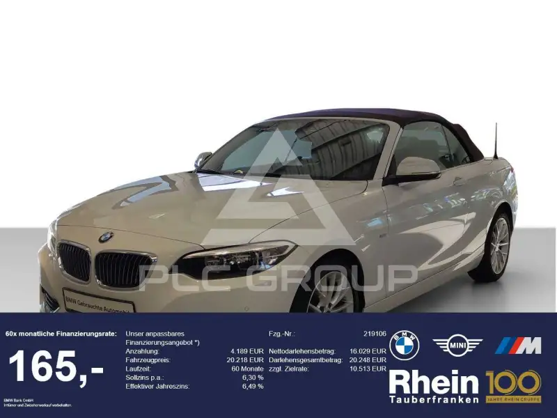 2016 BMW 218