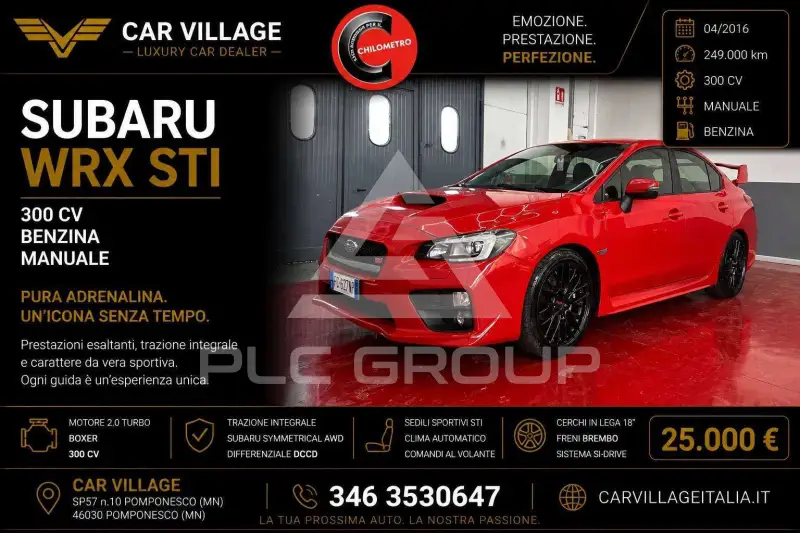 2016 Subaru WRX