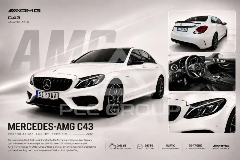2016 Mercedes Benz C 43 AMG