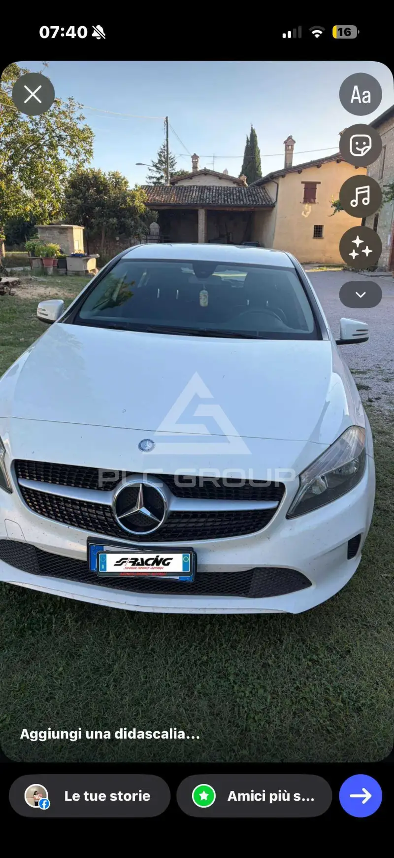 2016 Mercedes Benz A 160