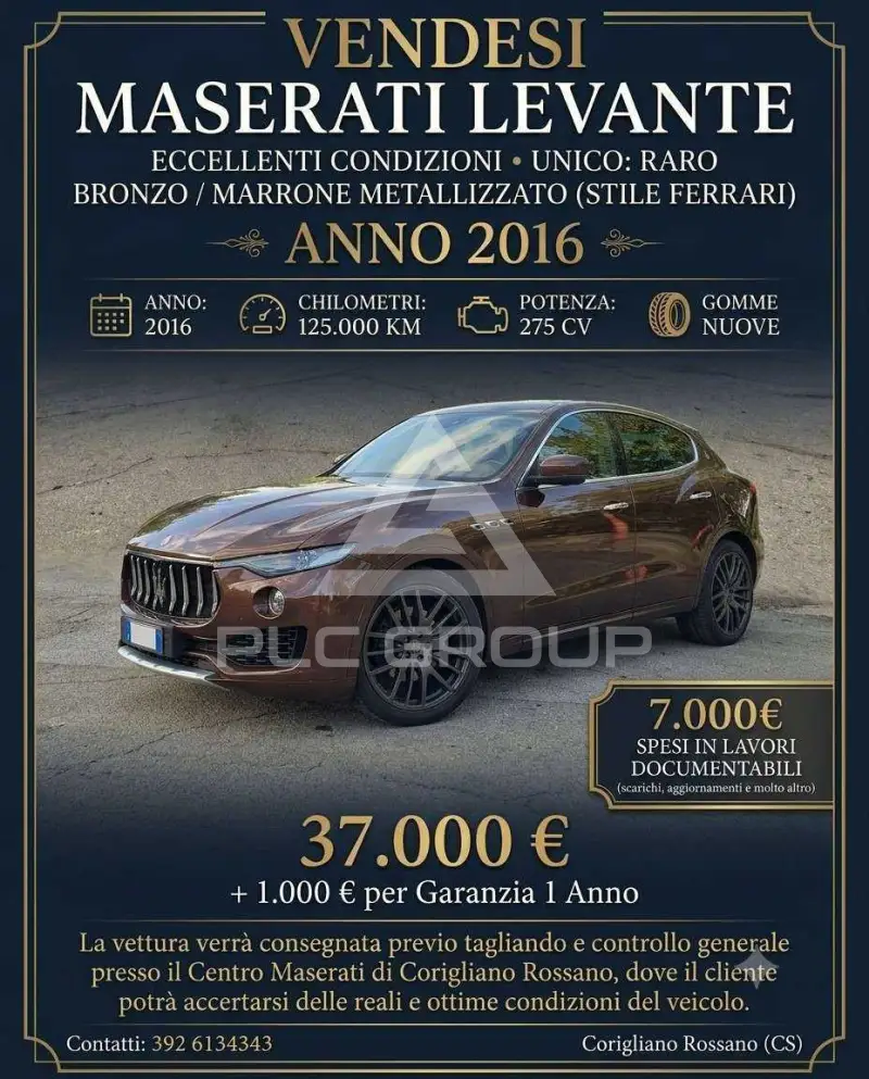 2016 Maserati LEVANTE