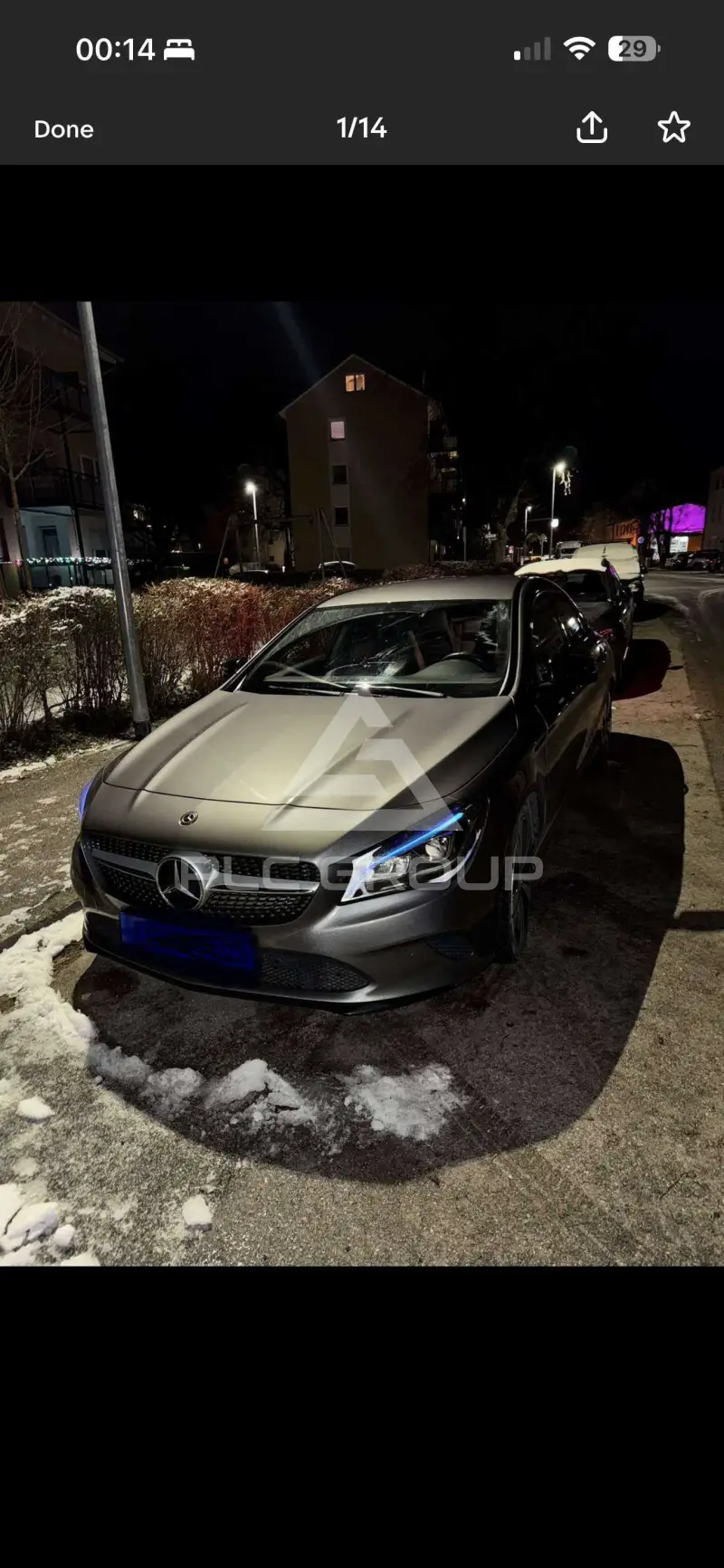 2017 Mercedes Benz CLA 200