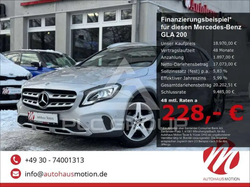2017 Mercedes Benz GLA 200