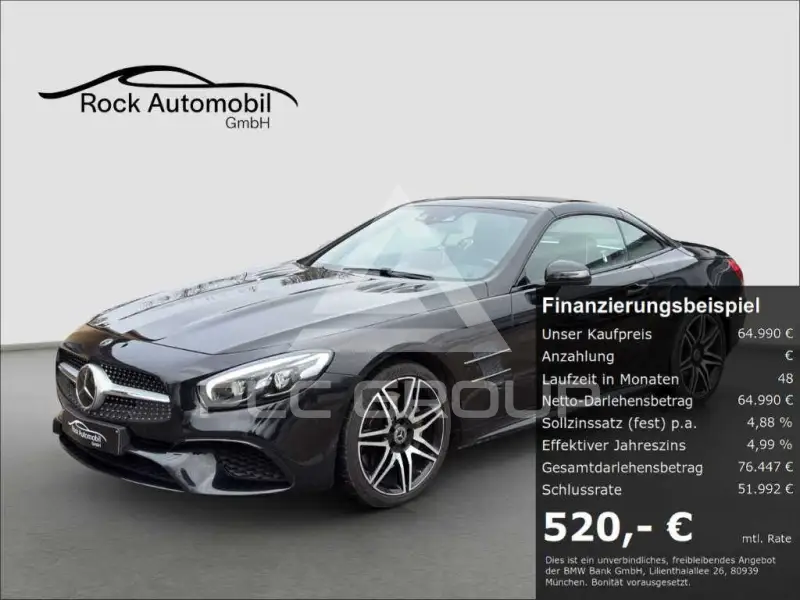2017 Mercedes Benz SL 500