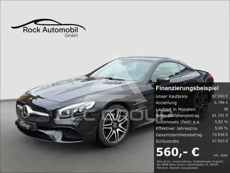 2017 Mercedes Benz SL 500