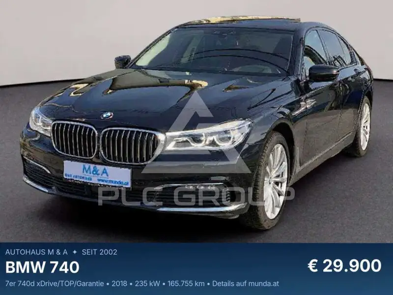 2018 BMW 740