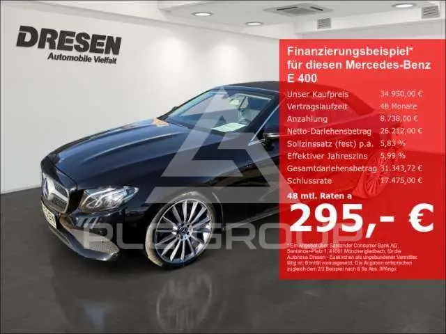 2018 Mercedes Benz E 400