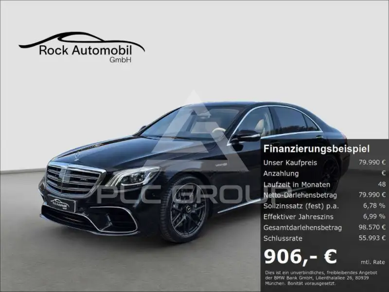 2018 Mercedes Benz S 63