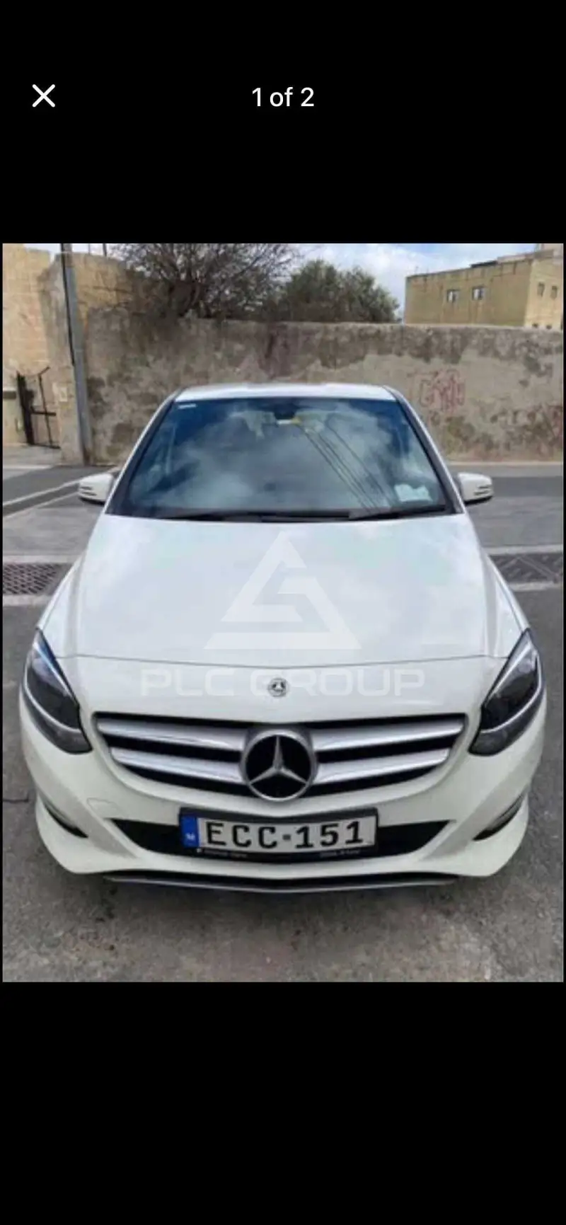 2018 Mercedes Benz B 180