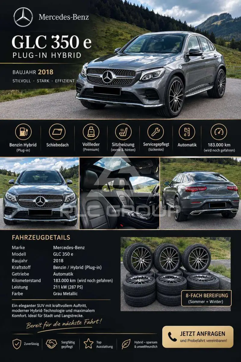 2018 Mercedes Benz GLC 350