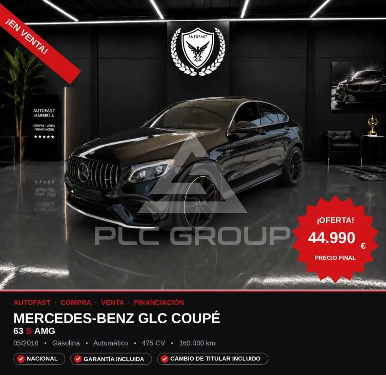 2018 Mercedes Benz GLC 63 AMG