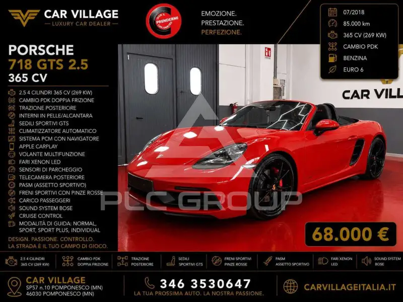 2018 Porsche 718