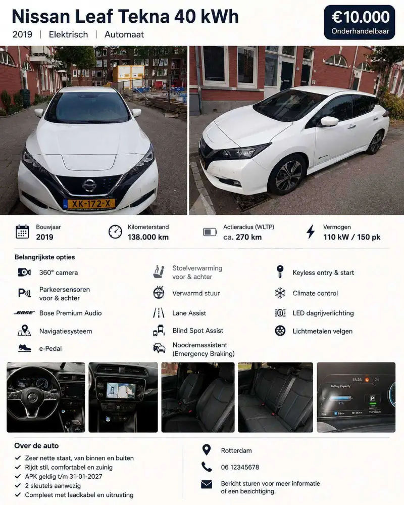 2019 Nissan LEAF