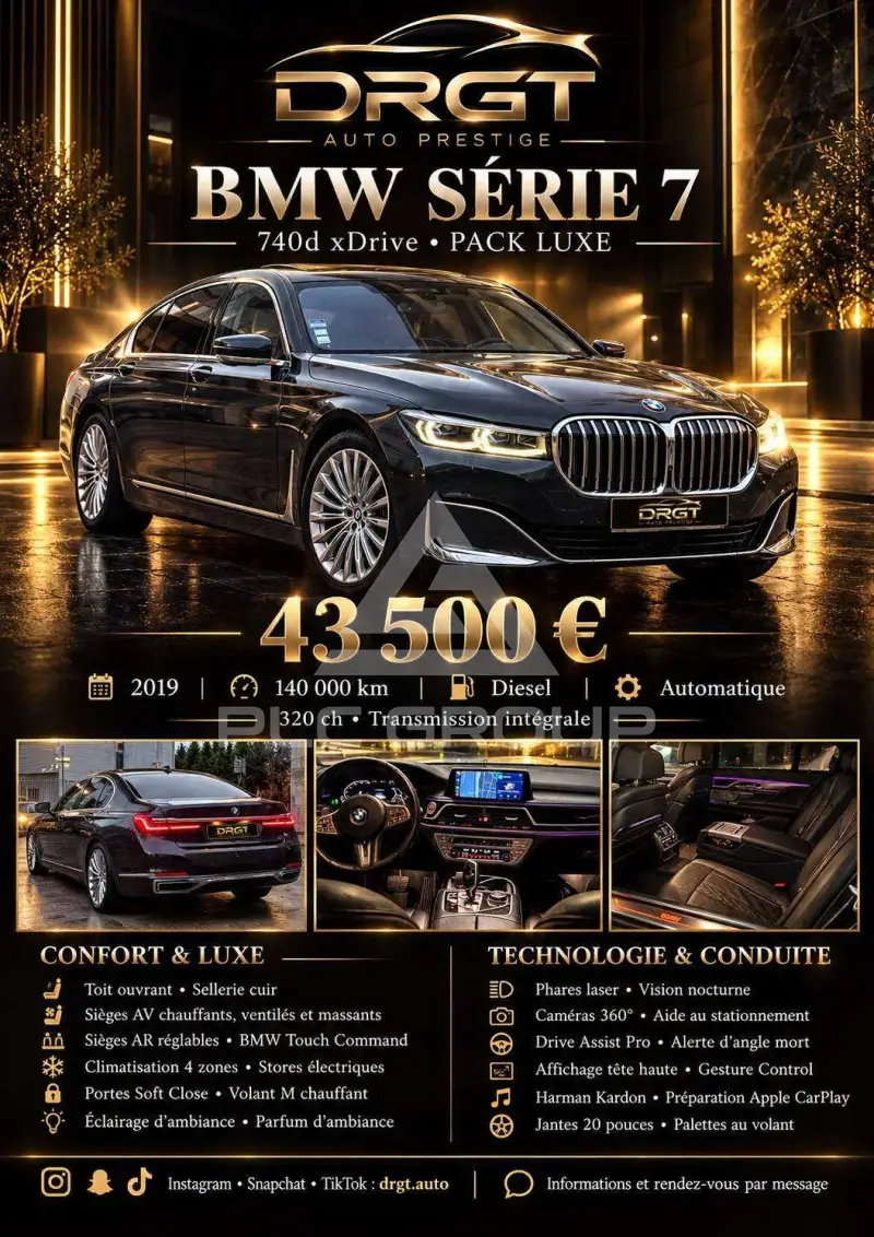 2019 BMW 740