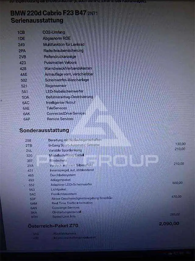 2019 BMW 220