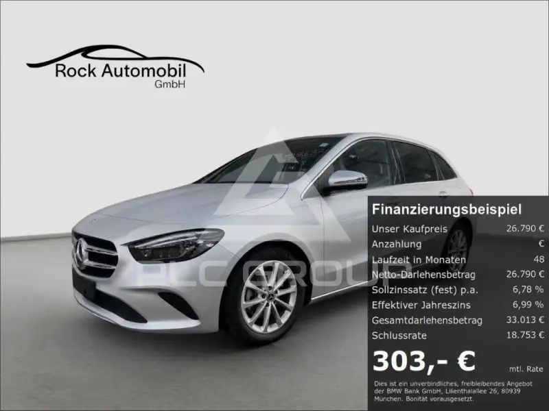 2019 Mercedes Benz B 200