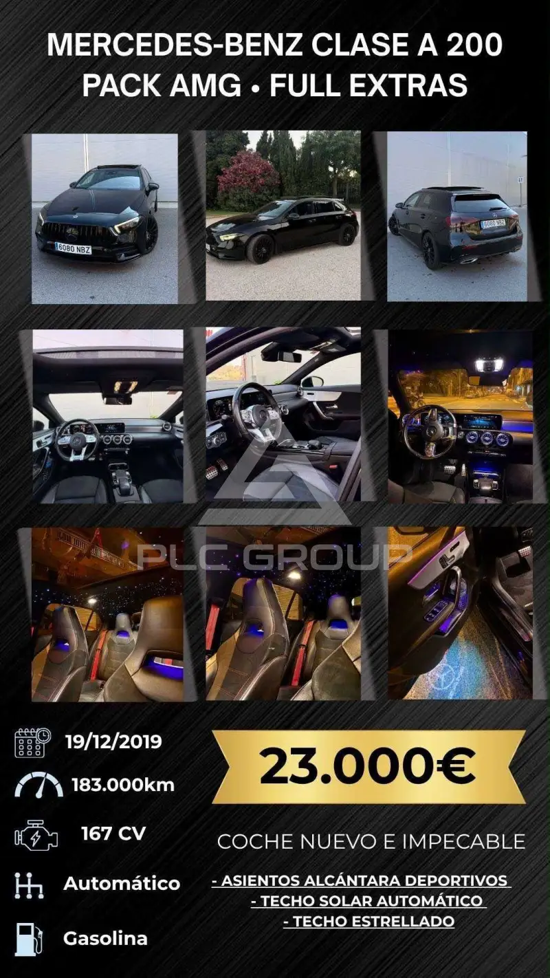 2019 Mercedes Benz CLA 200