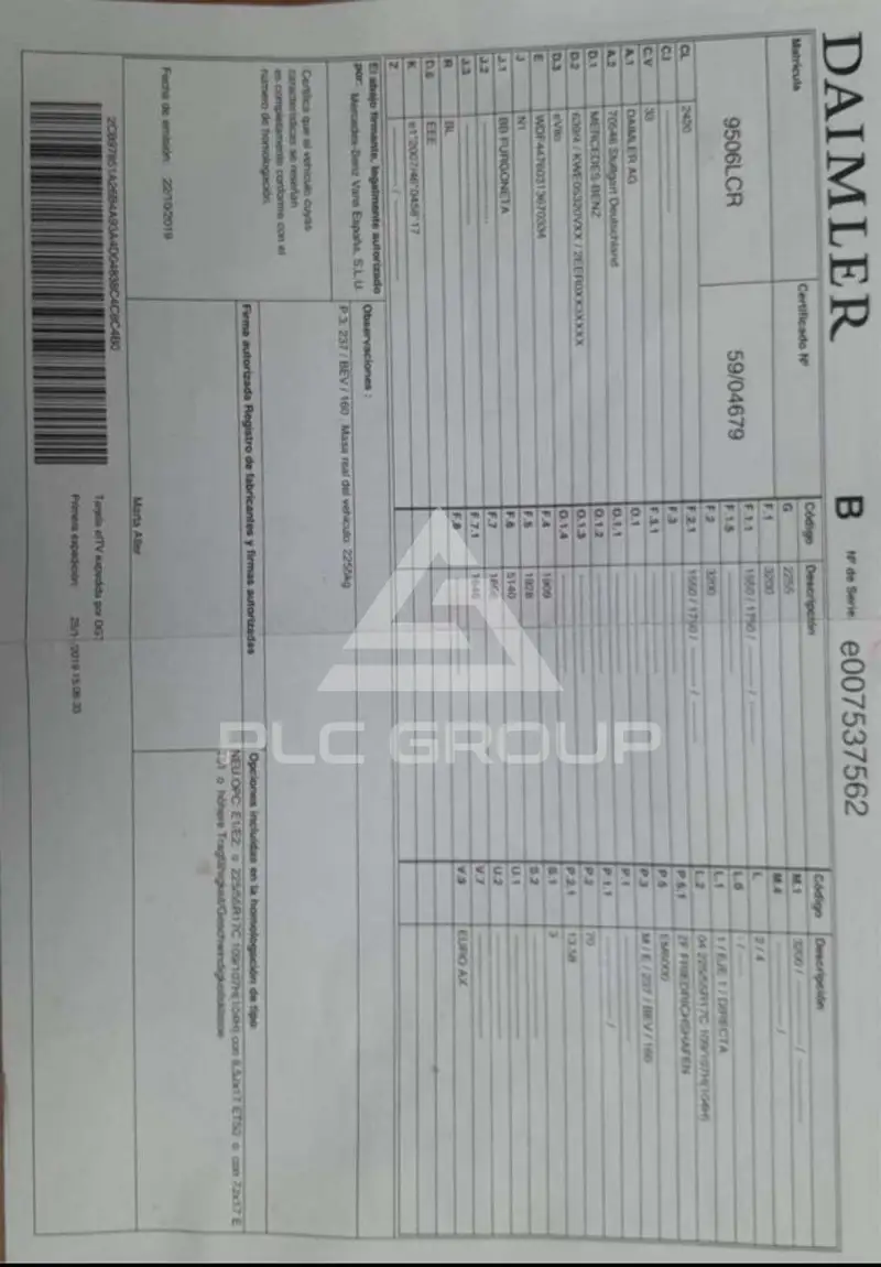 2019 Mercedes Benz Other
