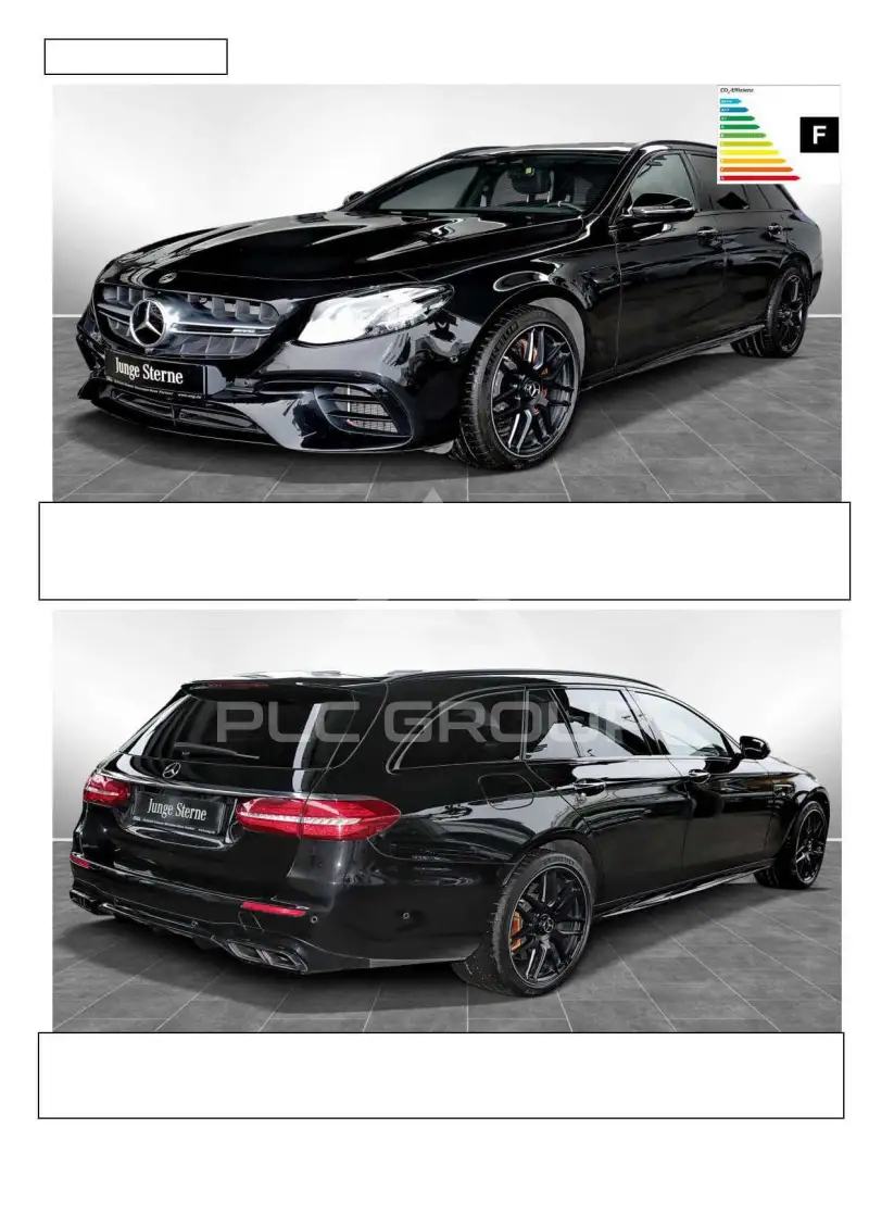 2019 Mercedes Benz E 63 AMG