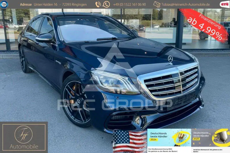2019 Mercedes Benz S 63