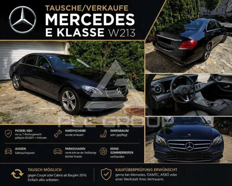 2019 Mercedes Benz E 200