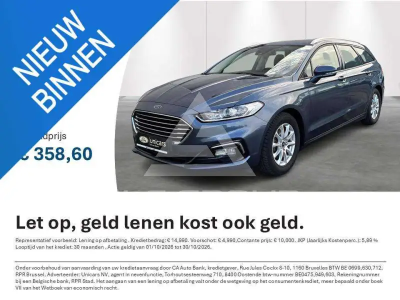 2019 Ford Mondeo