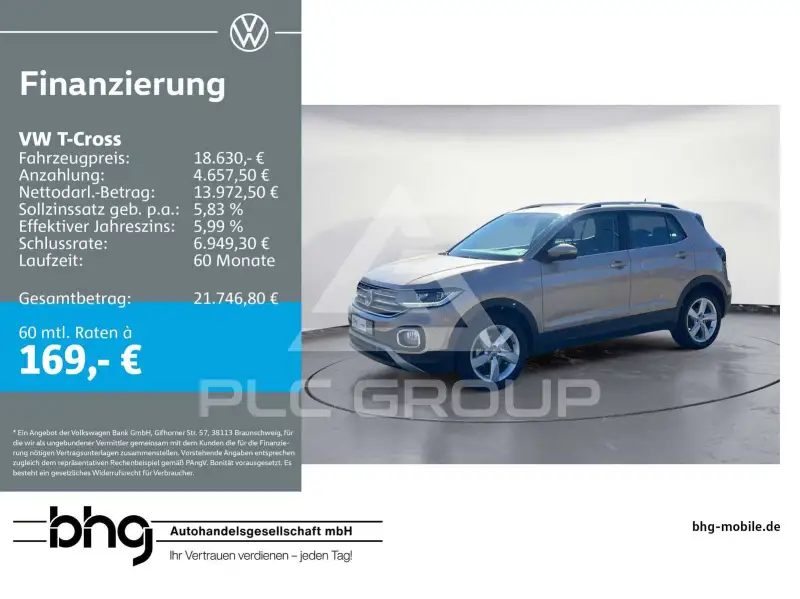 2019 Volkswagen T-Cross