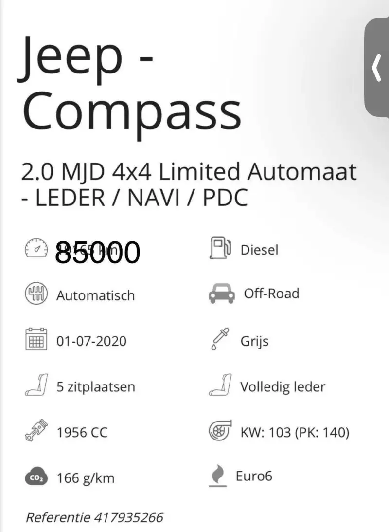 2020 Jeep COMPASS