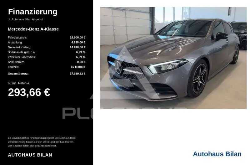 2020 Mercedes Benz A 200