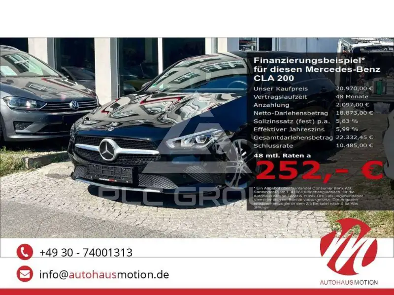 2020 Mercedes Benz CLA 200
